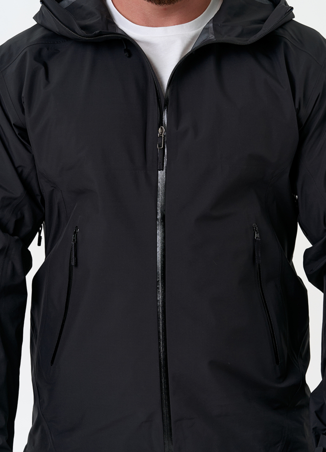 Мужская ветровка черного цвета модель № 32655 универмаг малина