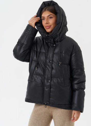 Утепленная куртка с капюшоном