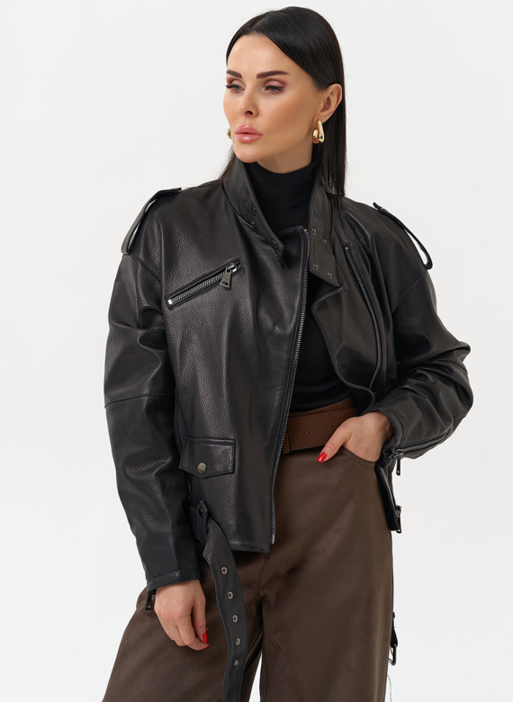 Куртка косуха из натуральной кожи