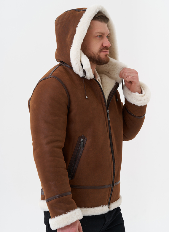 Мужская дубленка