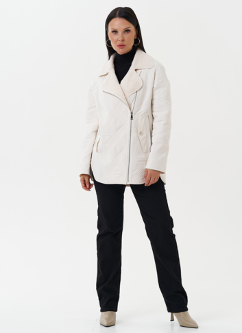 Женская двухсторонняя куртка "косуха"