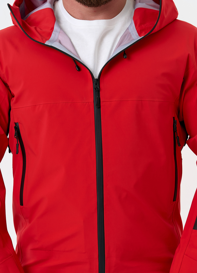 Мужская ветровка красного цвета модель № 32657 универмаг малина