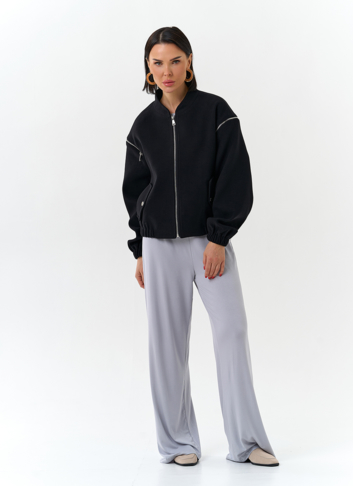 Женское короткое пальто бомбер