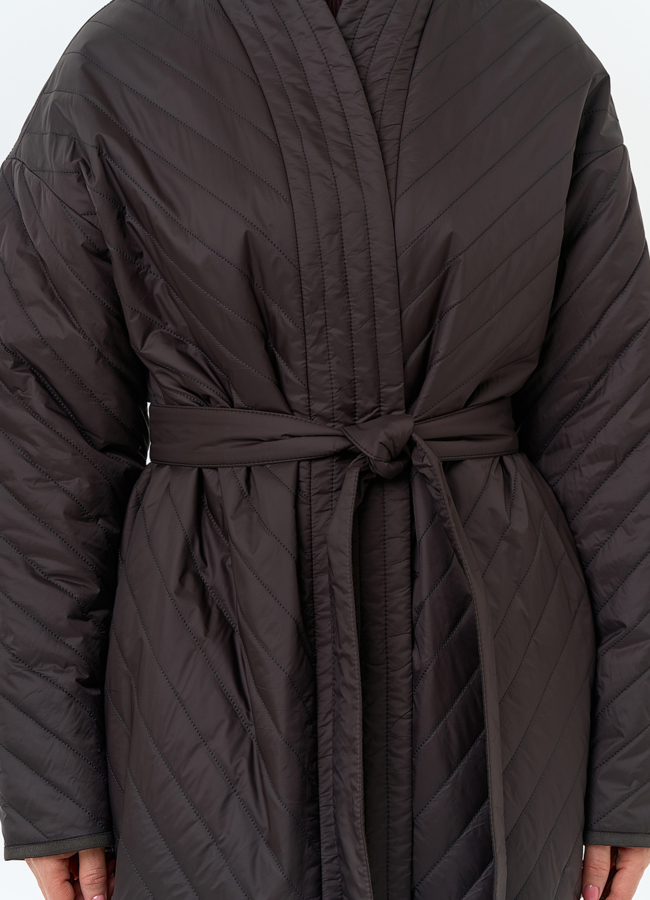 Женская удлиненная куртка кимоно модель № 32803 универмаг малина