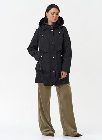 Плащ женский с капюшоном